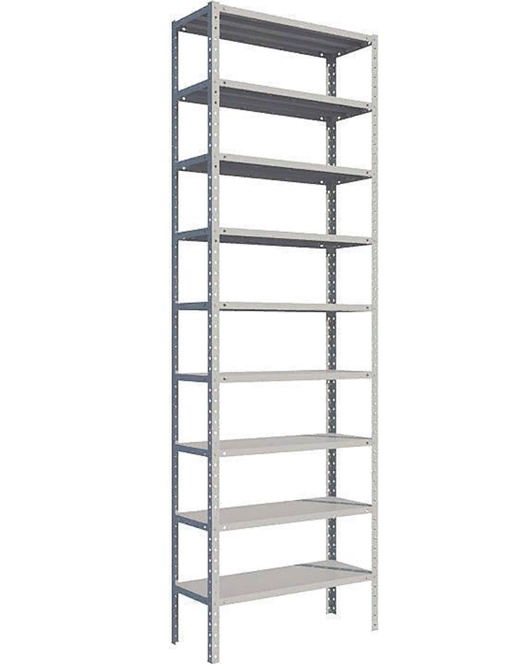 Стеллаж MS Standart 2200х700х400 9 полок купить в Томске