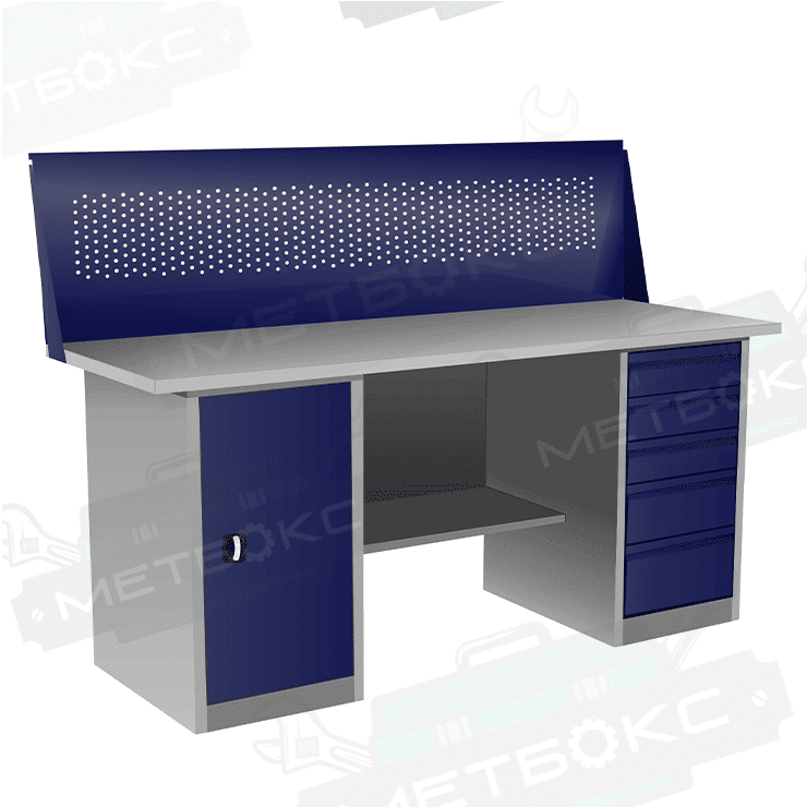 Верстак с тумбой и драйвером ВП-4/1,9 с экраном купить в Томске Верстак с тумбой и драйвером ВП-4/1,9 с экраном купить в Томске