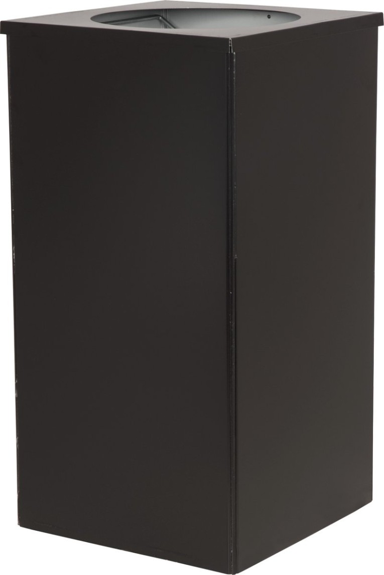 Урна 80 литров Квадро-24 черный купить в Томске Урна 80 литров Квадро-24 черный купить в Томске