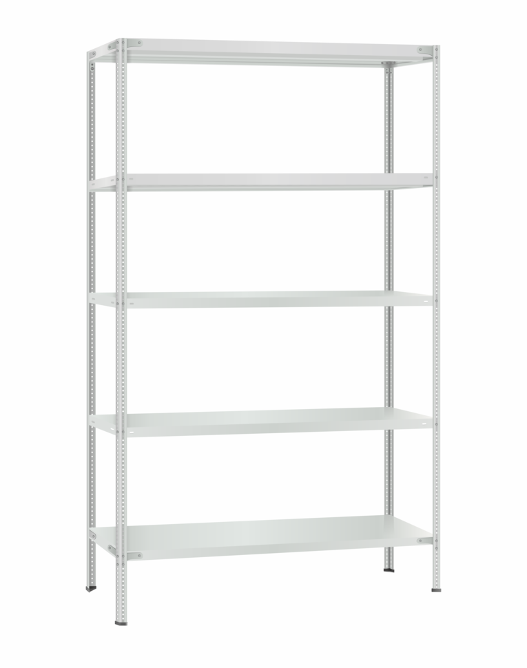 Стеллаж металлический Титан МС-500 3000х1200х400 5 полок купить в Томске Стеллаж металлический Титан МС-500 3000х1200х400 5 полок купить в Томске