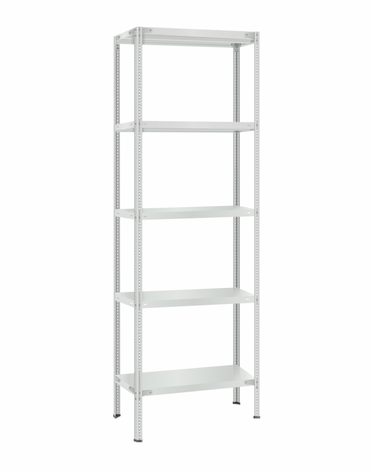 Стеллаж металлический Титан МС-500 2400х700х600 5 полок купить в Томске Стеллаж металлический Титан МС-500 2400х700х600 5 полок купить в Томске