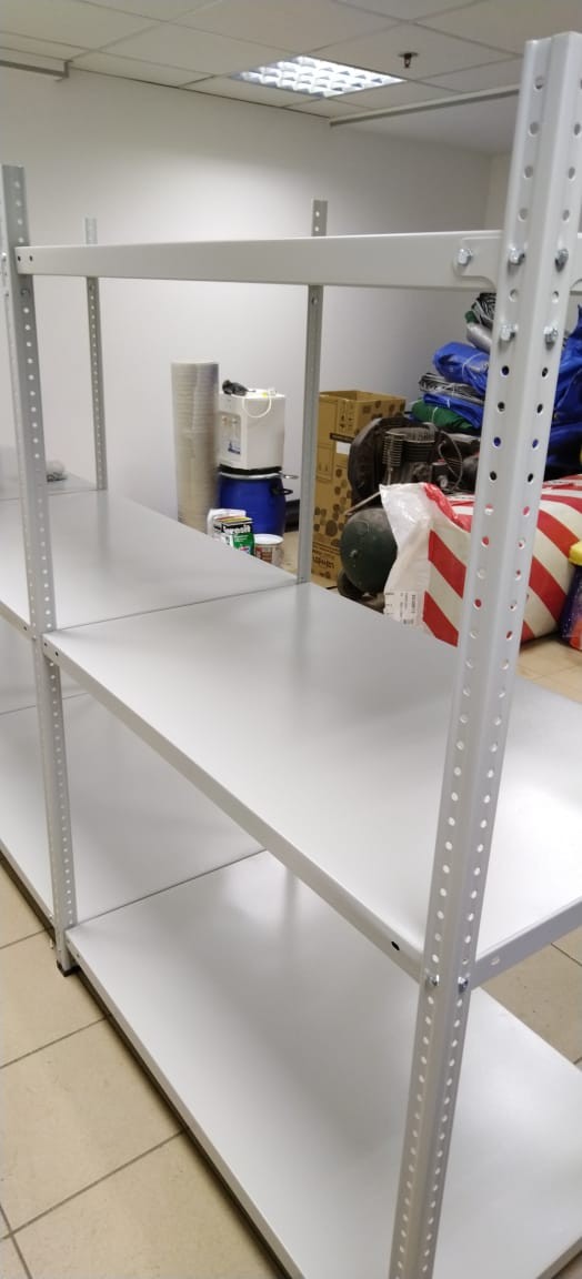 Стеллаж металлический Титан МС-500 1500х1000х600 3 полки купить в Томске Стеллаж металлический Титан МС-500 1500х1000х600 3 полки купить в Томске