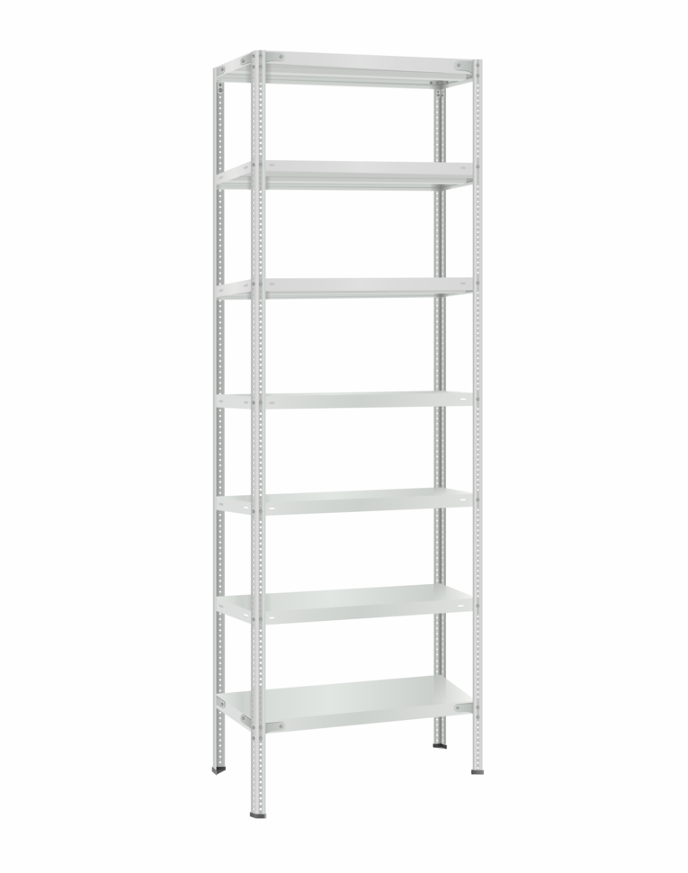 Стеллаж металлический Титан МС-500 2400х700х600 7 полок купить в Томске Стеллаж металлический Титан МС-500 2400х700х600 7 полок купить в Томске