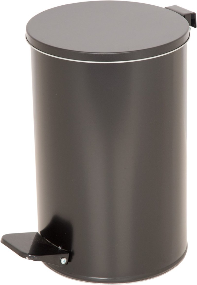 Урна с педалью черный 10 литров купить в Томске