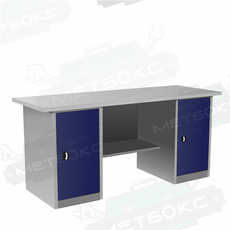 Верстак двухтумбовый ВП-5/1,9 купить в Томске Верстак двухтумбовый ВП-5/1,9 купить в Томске