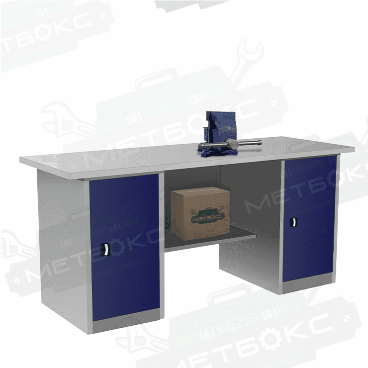 Верстак двухтумбовый ВП-5/1,9 купить в Томске Верстак двухтумбовый ВП-5/1,9 купить в Томске