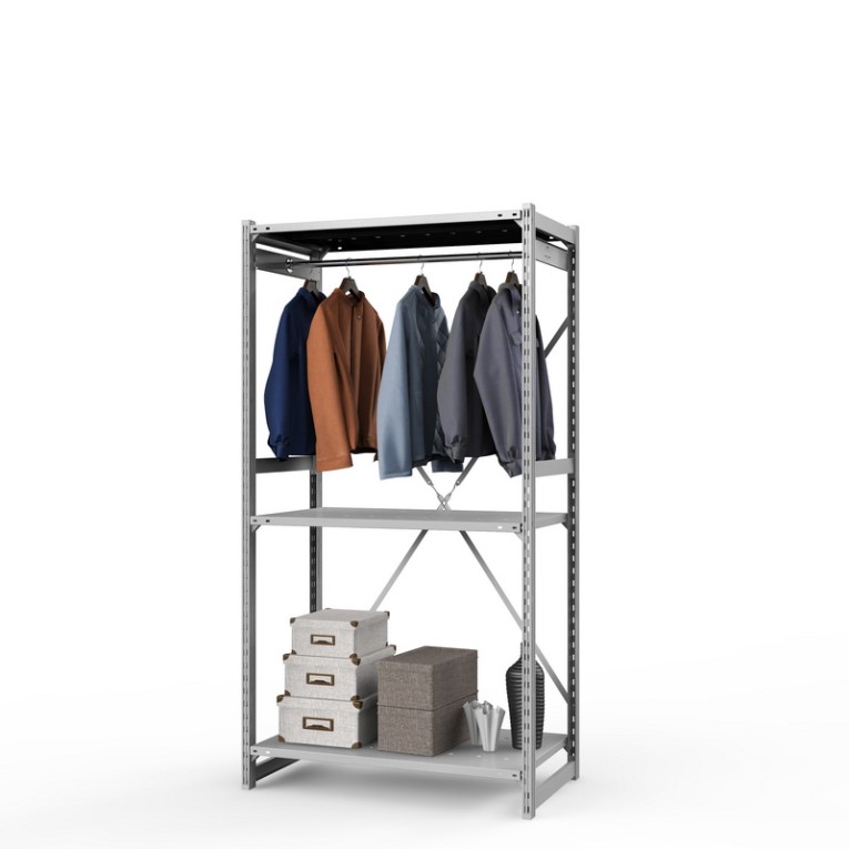 Стеллаж металлический ТСУ Универсал, 2000х1060х500 мм.Штанги: 1шт. Полки: металл перф. 3 шт. купить в Томске