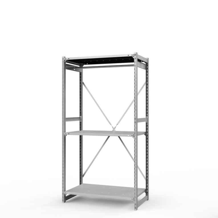Стеллаж металлический ТСУ Универсал, 2000х1060х500 мм.Штанги: 1шт. Полки: металл перф. 3 шт. купить в Томске