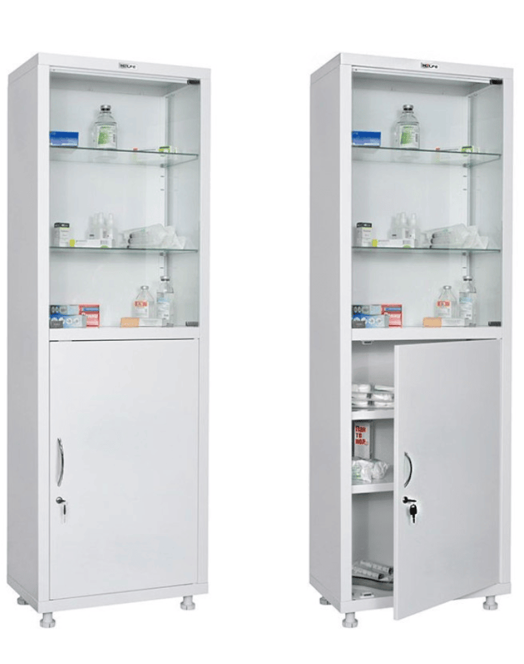 Медицинский шкаф HILFE МД 1 1760/SG купить в Томске