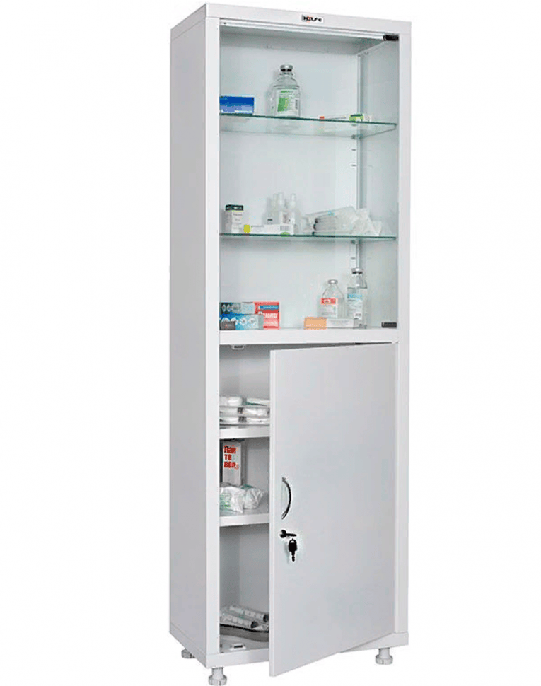 Медицинский шкаф HILFE МД 1 1760/SG купить в Томске