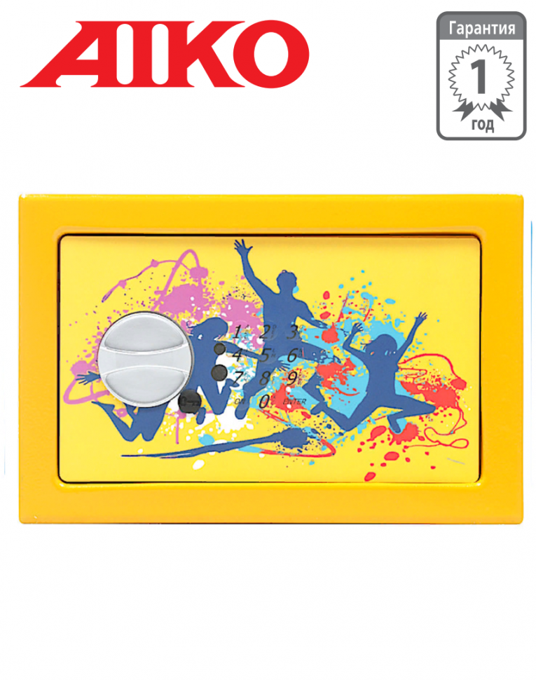 Детский металлический сейф Aiko T-170 EL Dance купить в Томске Детский металлический сейф Aiko T-170 EL Dance купить в Томске