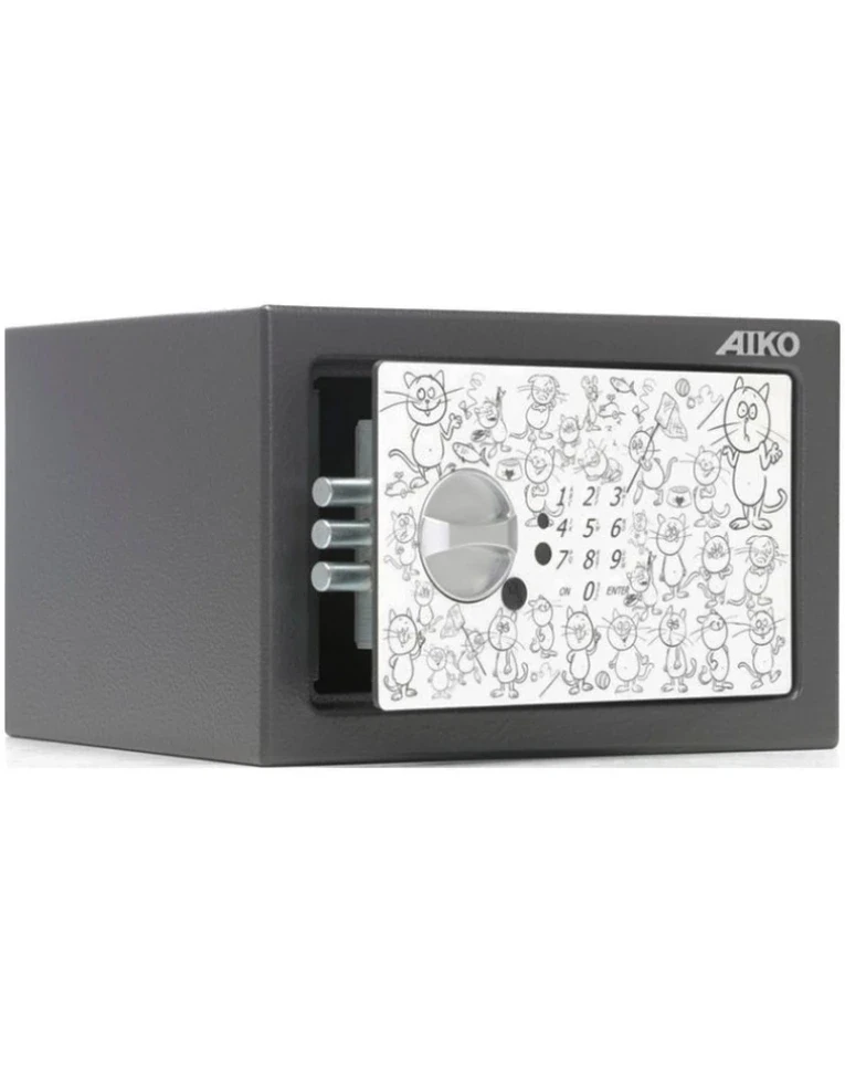 Детский сейф Aiko T-170 EL Paint, вид спереди Детский сейф Aiko T-170 EL Paint, вид спереди
