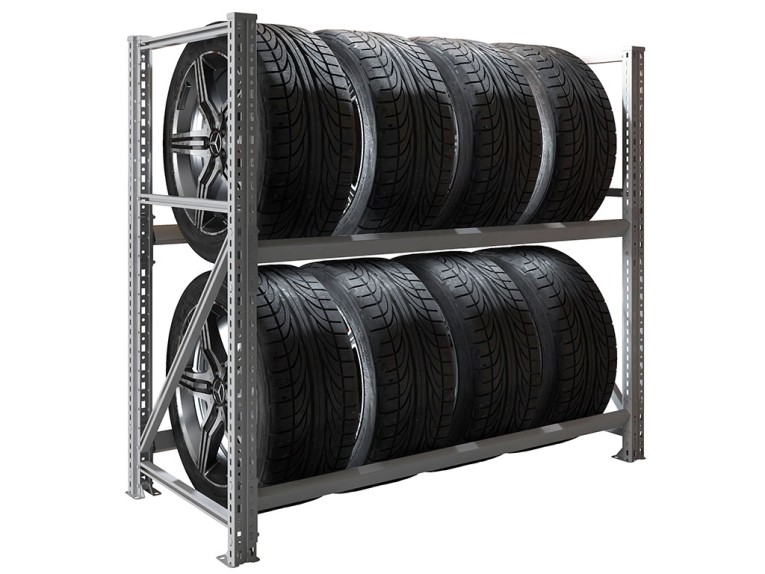 Стеллаж MS PRO 1200/1353X606 стационарный для хранения 8 шин купить в Томске