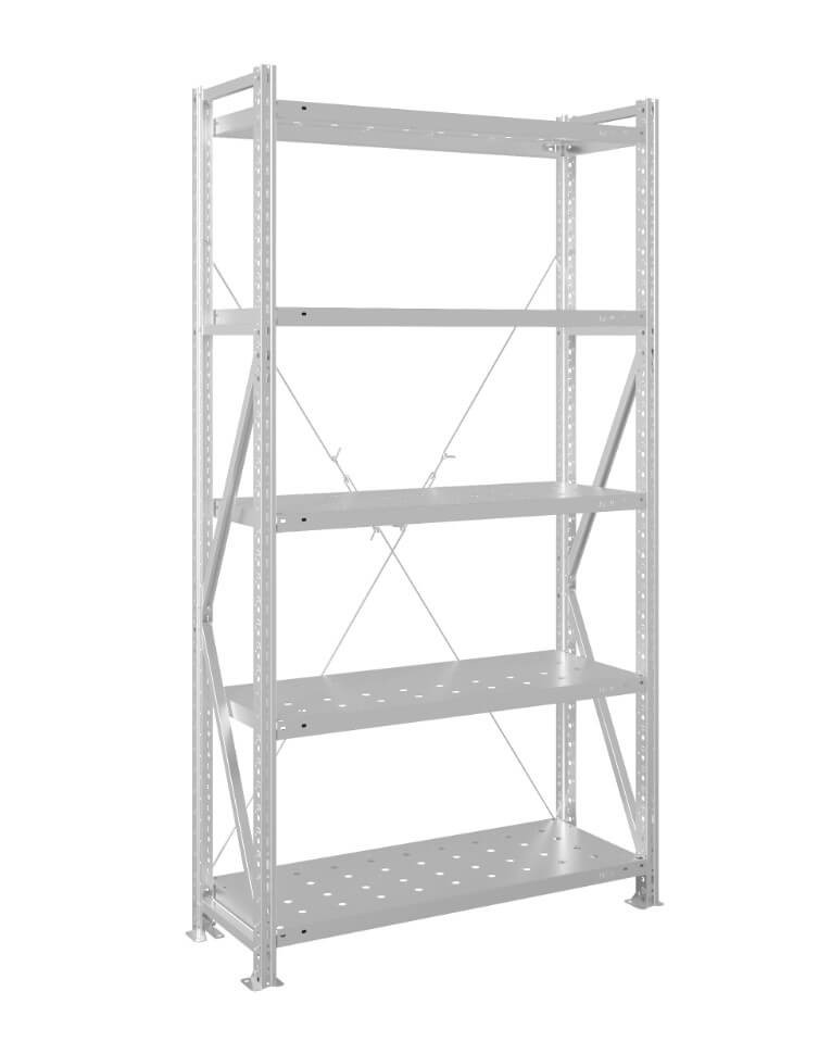 Стеллаж MS U 3000x1500x300 5 полок (150 кг, перф) купить в Томске