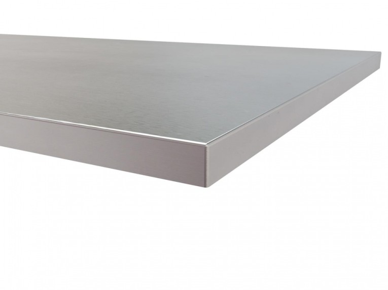 Столешница из фанеры 30 мм + чехол из нержавеющей стали 1 мм (ширина 2400 мм) купить в Томске Столешница из фанеры 30 мм + чехол из нержавеющей стали 1 мм (ширина 2400 мм) купить в Томске