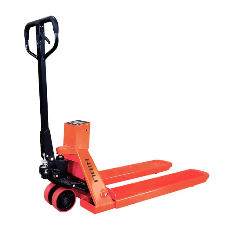 Гидравлическая рохля с весами CBY-I 2000 PDP (г/п 2000 кг, вилы 1150x550 мм) NIULI купить в Томске Гидравлическая рохля с весами CBY-I 2000 PDP (г/п 2000 кг, вилы 1150x550 мм) NIULI купить в Томске