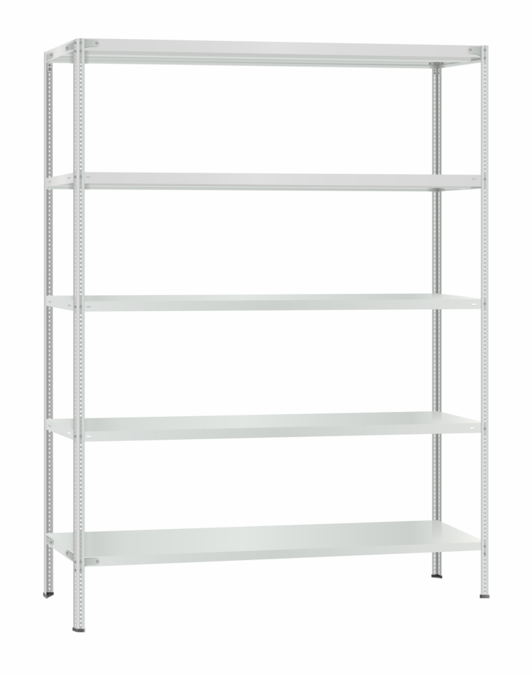 Стеллаж металлический Титан МС-500 2400х1500х600 5 полок купить в Томске Стеллаж металлический Титан МС-500 2400х1500х600 5 полок купить в Томске