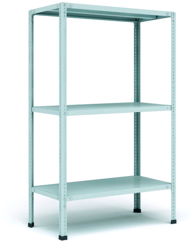 Стеллаж металлический Титан МС-750 2000x700x600 3 полки купить в Томске