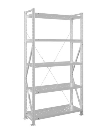 Стеллаж MS U 2000x1500x500 5 полок (150 кг, перф) купить в Томске