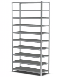 Стеллаж MS Strong 1600х700х500 10 полок