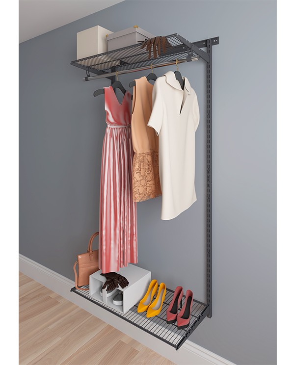 Гардеробная система Практик Home Basic G90 графит купить в Томске