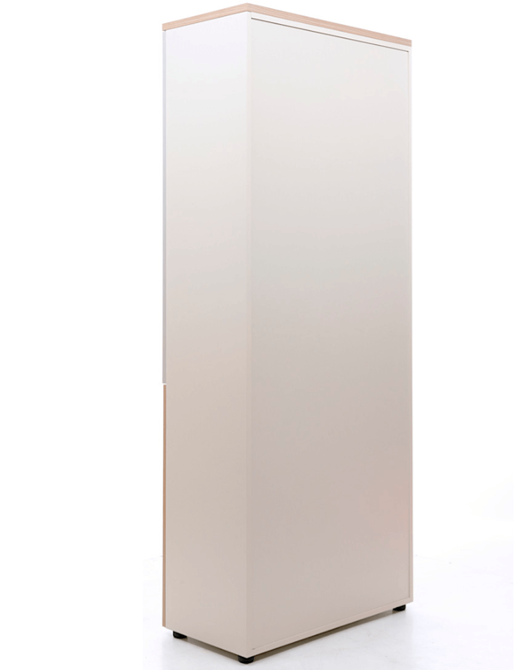 Шкаф NW 2080/2G со стеклом вяз натуральный/бежевый купить в Томске Шкаф NW 2080/2G со стеклом вяз натуральный/бежевый купить в Томске