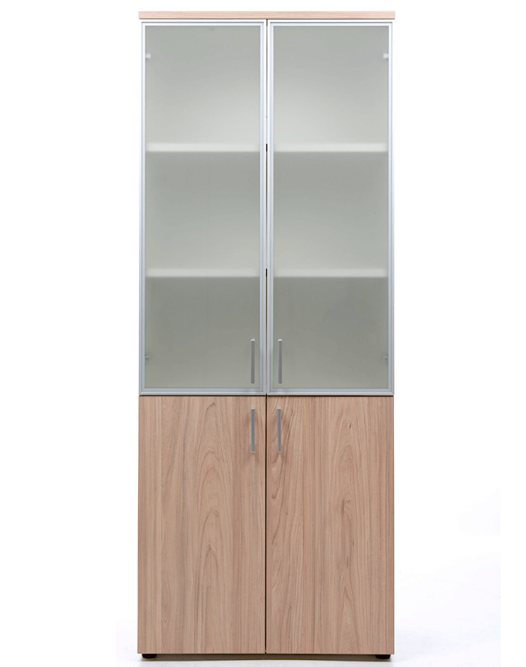 Шкаф NW 2080/2G со стеклом вяз натуральный/бежевый купить в Томске Шкаф NW 2080/2G со стеклом вяз натуральный/бежевый купить в Томске