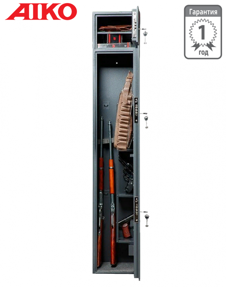 Оружейный сейф Aiko Беркут 165/2 купить в Томске Оружейный сейф Aiko Беркут 165/2 купить в Томске