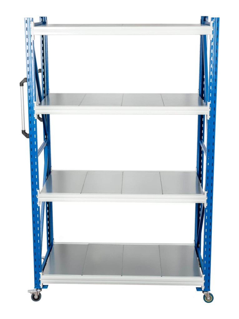 Стеллаж мобильный БиКом СТ-4 200x150x60 4 полки купить в Томске Стеллаж мобильный БиКом СТ-4 200x150x60 4 полки купить в Томске