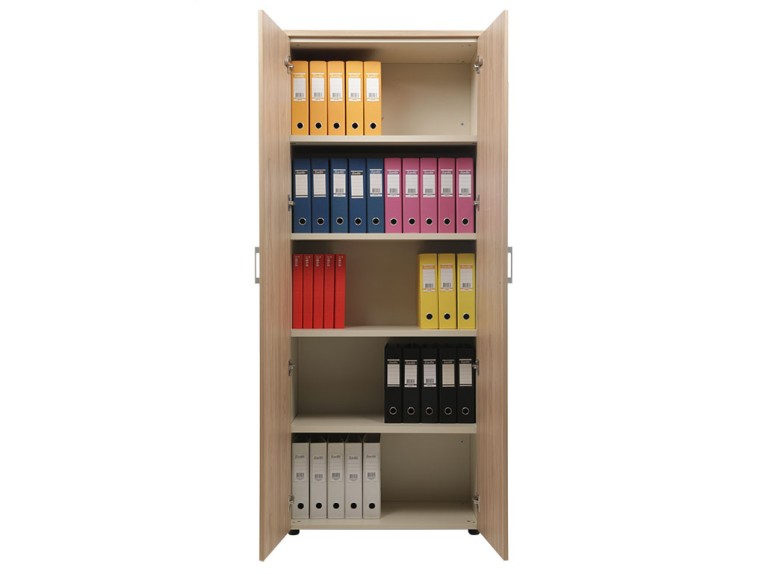 Шкаф NW 2080 закрытый вяз натуральный/бежевый купить в Томске