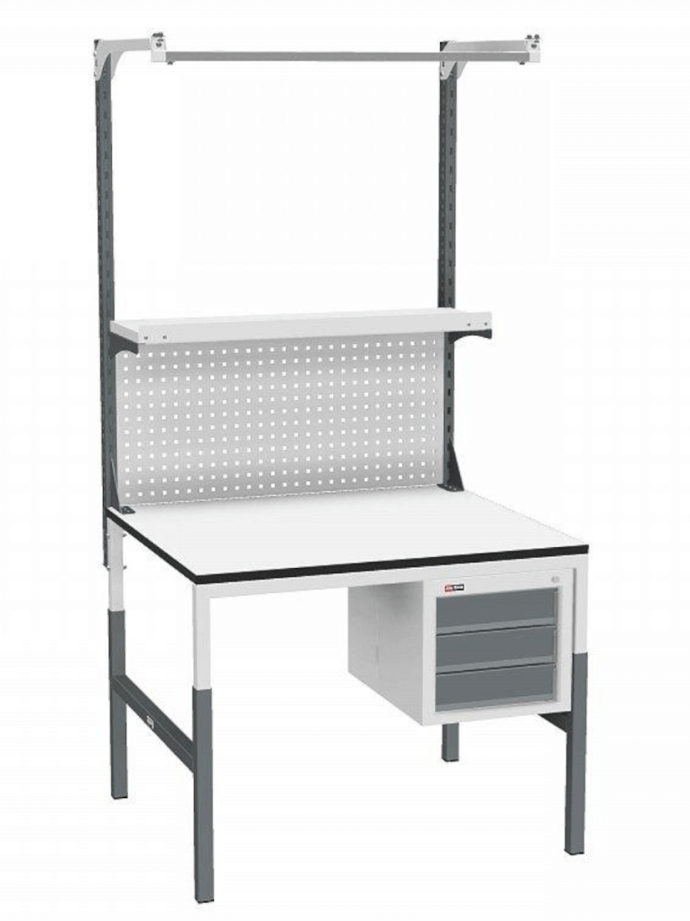 Стол монтажный ДиКом СР-М-100-03 ESD Пластик купить в Томске Стол монтажный ДиКом СР-М-100-03 ESD Пластик купить в Томске