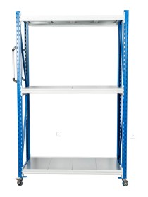 Стеллаж мобильный БиКом СТ-4 250x120x60 3 полки Стеллаж мобильный БиКом СТ-4 250x120x60 3 полки