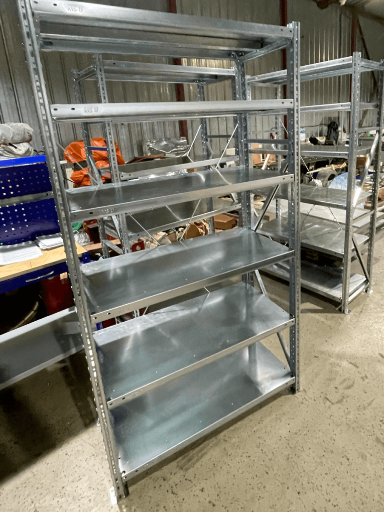 Стеллаж MS U 2500x1500x500 9 полок (300 кг, перф) купить в Томске Стеллаж MS U 2500x1500x500 9 полок (300 кг, перф) купить в Томске