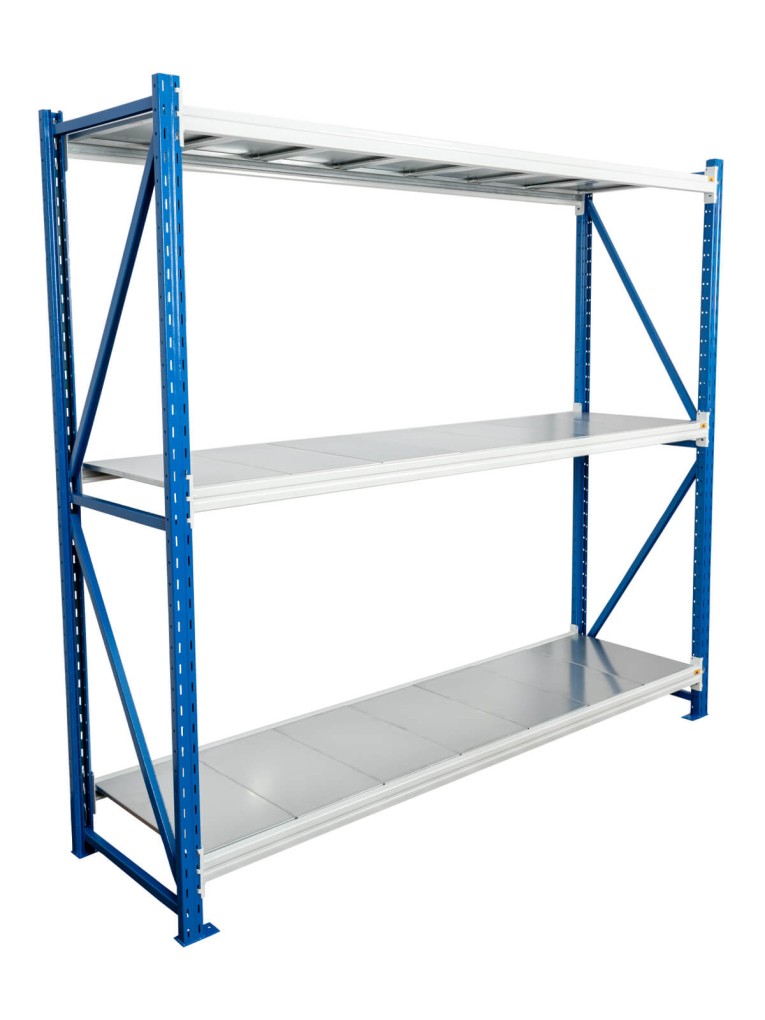 Стеллаж стационарный БиКом СТ-4 250x90x80 3 полки купить в Томске Стеллаж стационарный БиКом СТ-4 250x90x80 3 полки купить в Томске