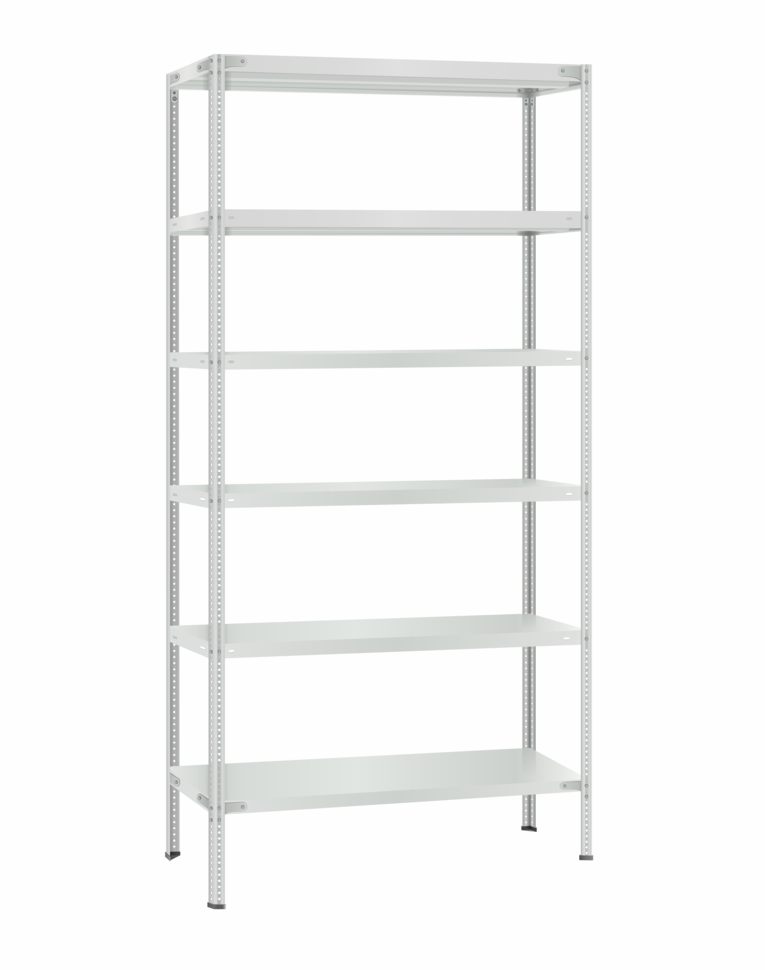 Стеллаж металлический Титан МС-500 2400х1000х400 6 полок купить в Томске Стеллаж металлический Титан МС-500 2400х1000х400 6 полок купить в Томске