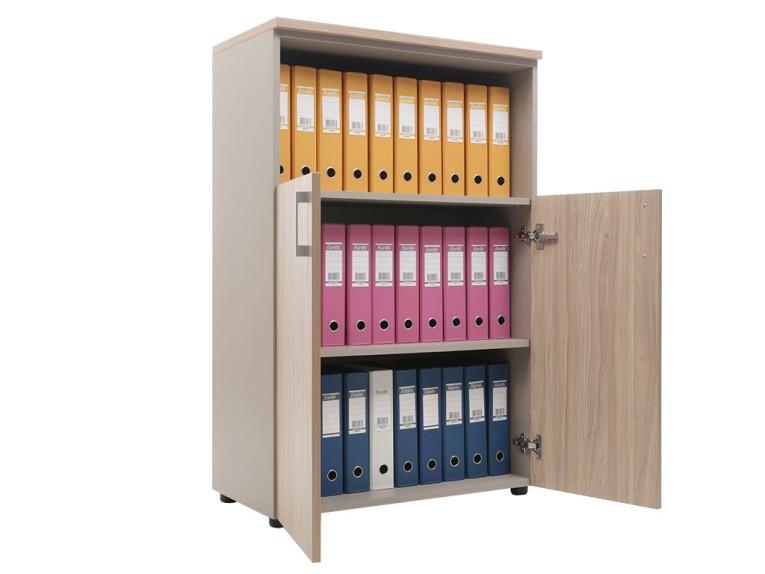 Шкаф NW 1280/2 полузакрытый вяз натуральный/бежевый купить в Томске