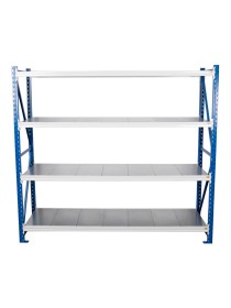 Стеллаж стационарный БиКом СТ-4 250x90x80 4 полки