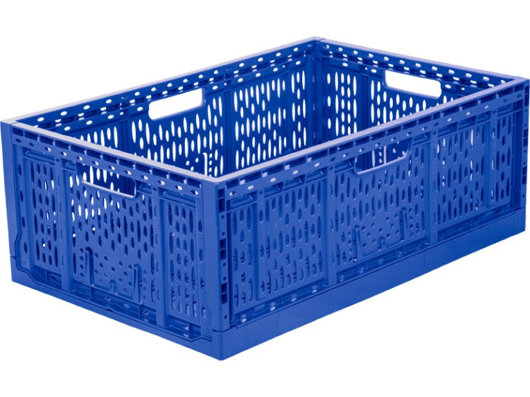 Ящик 600х400х220 цв. синий купить в Томске