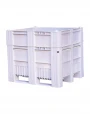 BoxPallet 1200x1000x1035 мм сплошной на полозьях серый BoxPallet 1200x1000x1035 мм сплошной на полозьях серый