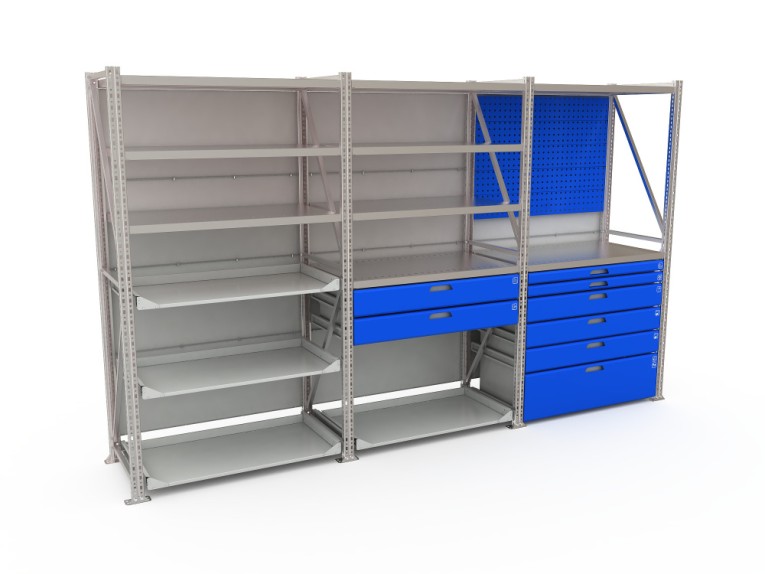 Система хранения инструментов MODUL XL 3x2000 №3 купить в Томске Система хранения инструментов MODUL XL 3x2000 №3 купить в Томске