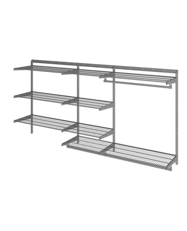 Гардеробная система Практик Home Optima G240 графит купить в Томске