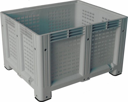 Big Box 1200x1000x580 мм перфорированный на ножках серый купить в Томске