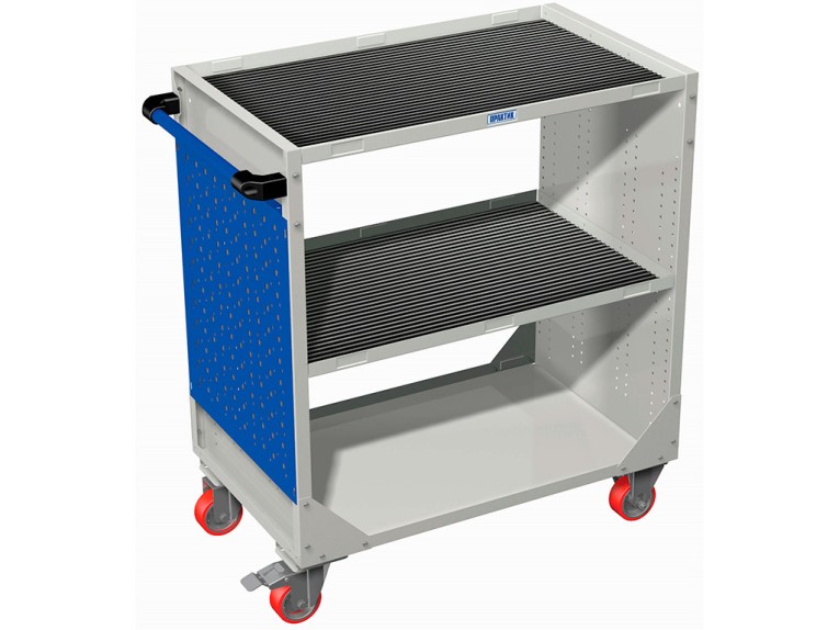 Инструментальная тележка WDS Hard с двумя полками купить в Томске Инструментальная тележка WDS Hard с двумя полками купить в Томске