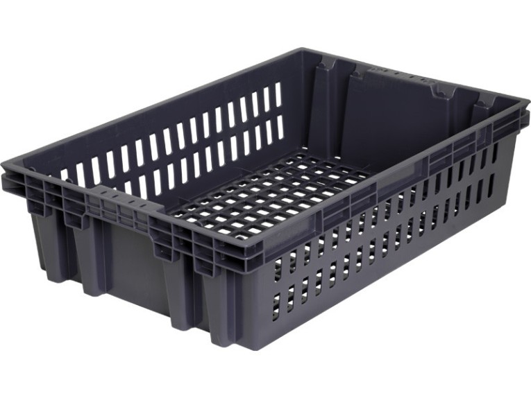 Ящик п/э хлебный 600х400х152,5 черный, вес 1,2 кг купить в Томске Ящик п/э хлебный 600х400х152,5 черный, вес 1,2 кг купить в Томске