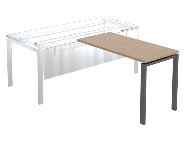 Брифинг-приставка NT 120 вяз натуральный/антрацит купить в Томске