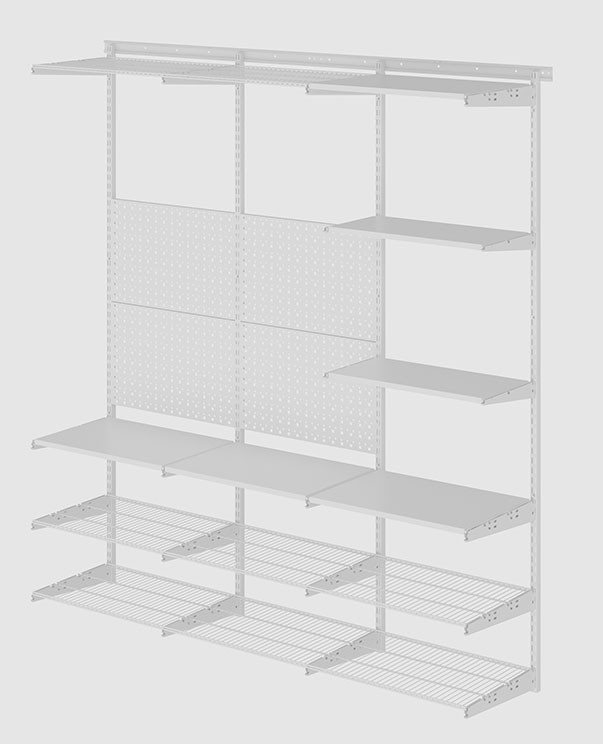 Гардеробная система Практик Home Дача 2 купить в Томске Гардеробная система Практик Home Дача 2 купить в Томске