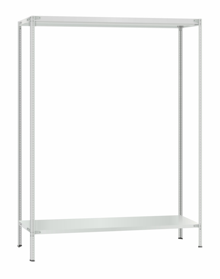 Стеллаж металлический Титан МС-500 2300х1500х300 2 полки купить в Томске Стеллаж металлический Титан МС-500 2300х1500х300 2 полки купить в Томске