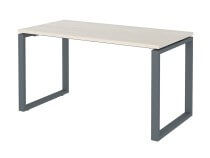 Стол NTO 120x70 белое дерево/антрацит Стол NTO 120x70 белое дерево/антрацит
