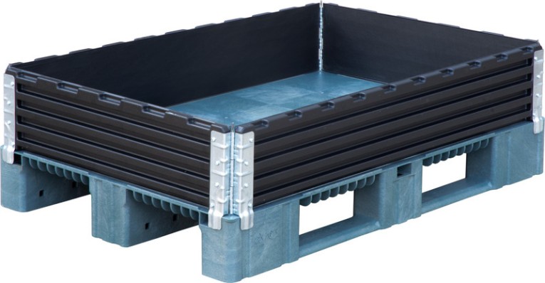 Складная паллетная рама усиленная (евроборт) 1200х800х200 купить в Томске