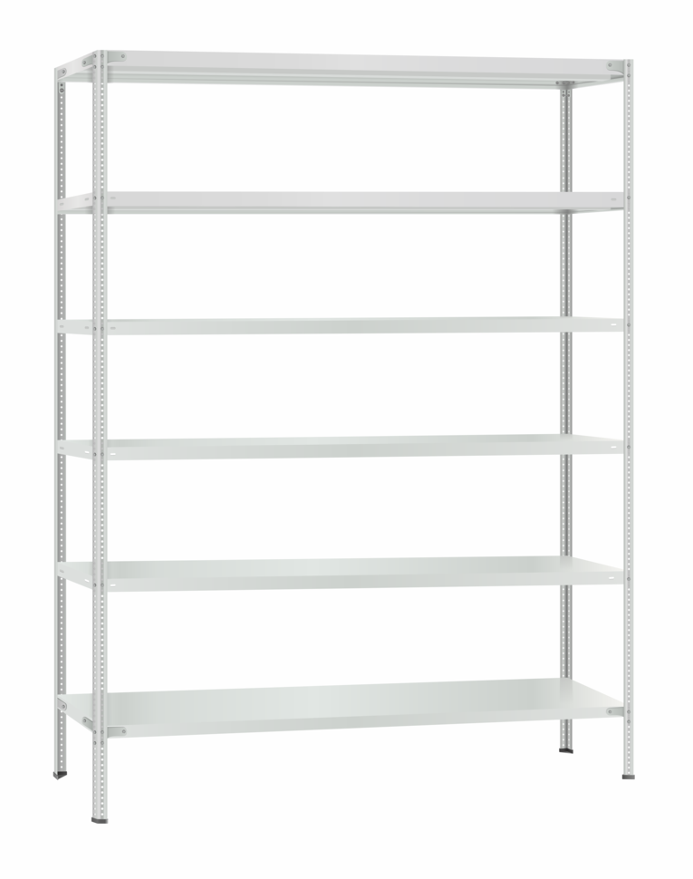 Стеллаж металлический Титан МС-500 2300х1500х300 6 полок купить в Томске Стеллаж металлический Титан МС-500 2300х1500х300 6 полок купить в Томске